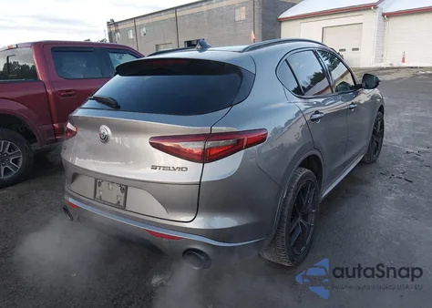 2020 Alfa Romeo Stelvio Ti Sport Awd z USA, uszkodzony, nr VIN ZASPAKBN4L7C83179